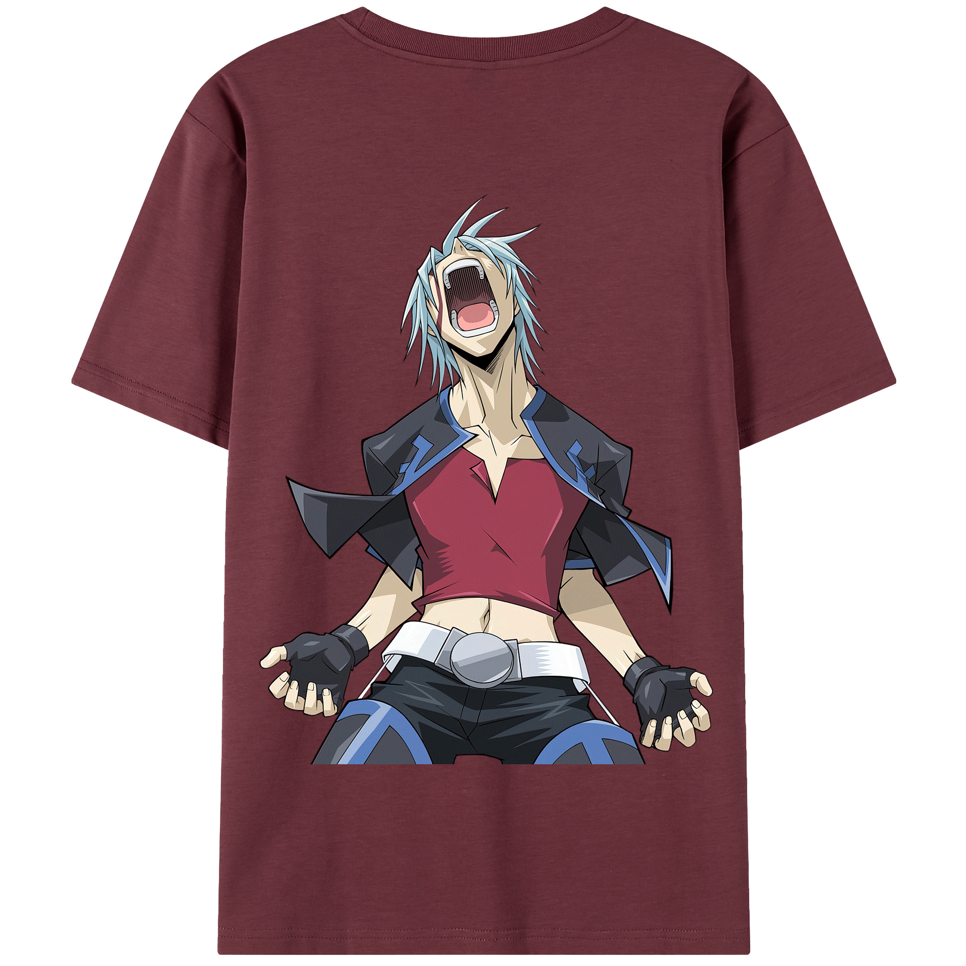 （画像用） 遊☆戯☆王 Yu-Gi-Oh! 綿100％半袖Tシャツ（背面プリント）